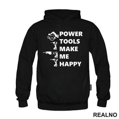 Power Tools Make Me Happy - Radionica - Majstor - Majica