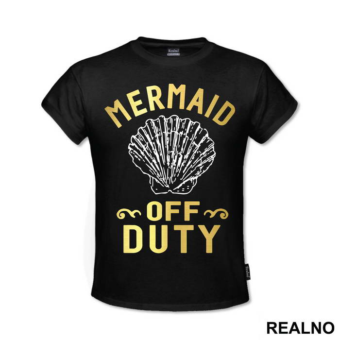 Mermaid Off Dust Clam Shell - Sirene - Mermaid - Majica