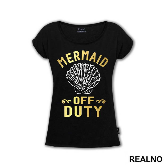 Mermaid Off Dust Clam Shell - Sirene - Mermaid - Majica