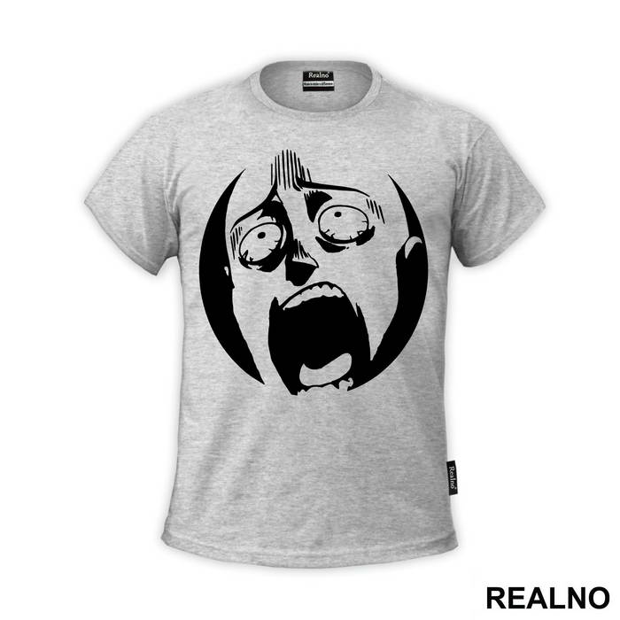 Saitama Scream - One Punch Man - Majica