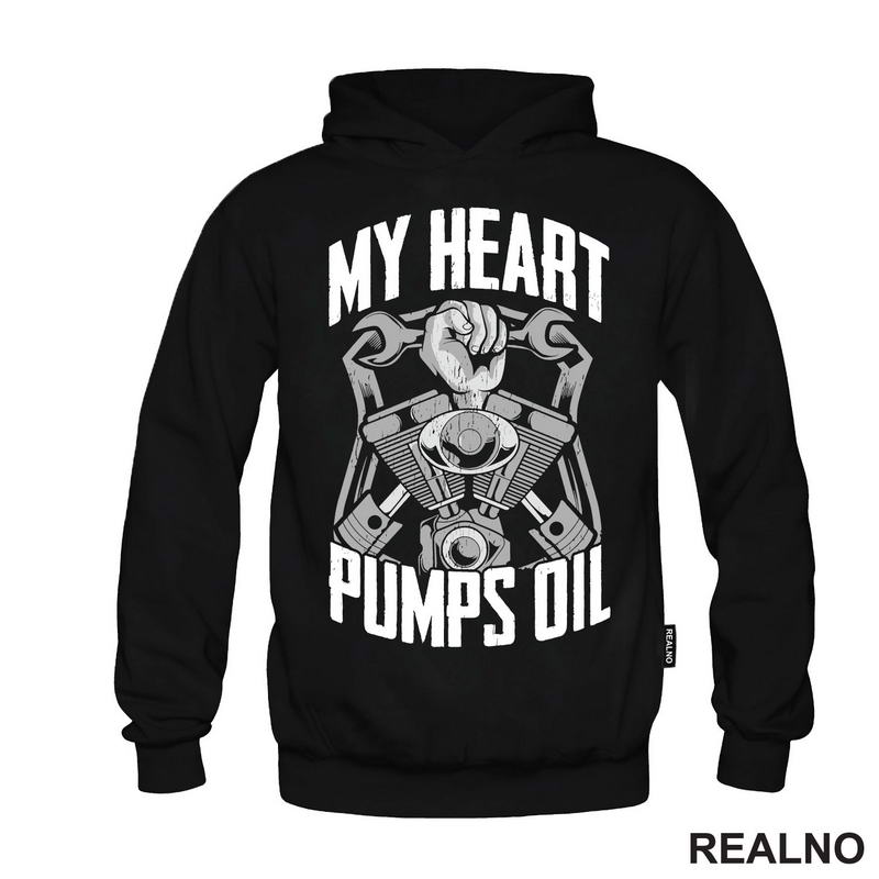 My Heart Pumps Oil - Radionica - Majstor - Majica
