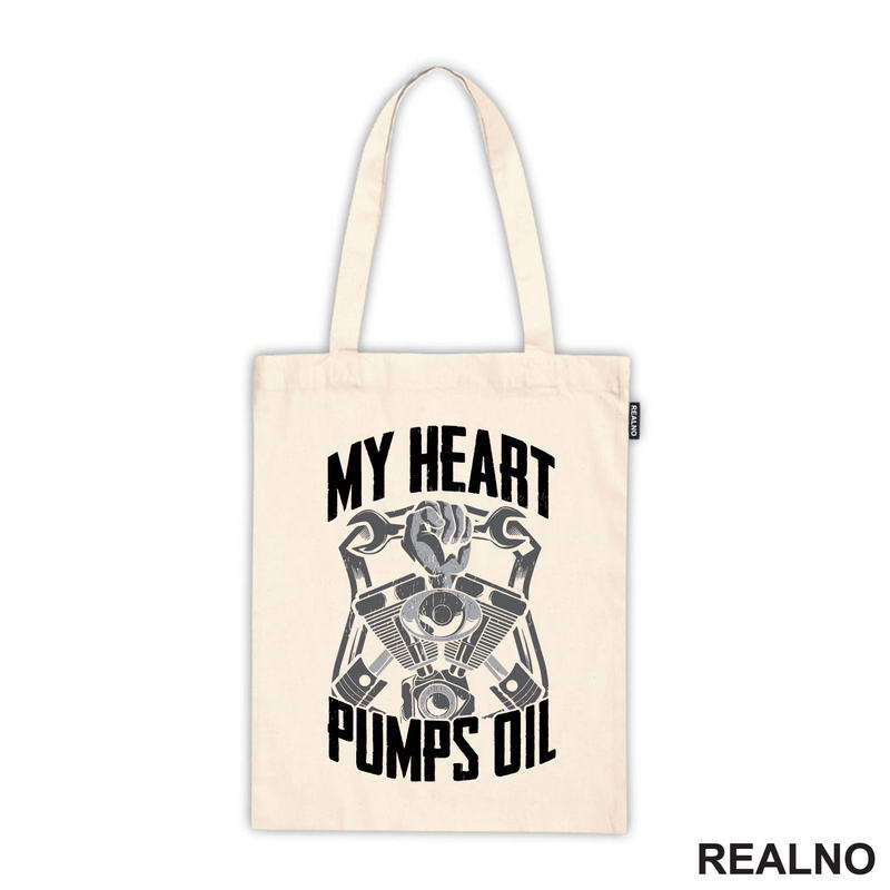 My Heart Pumps Oil - Radionica - Majstor - Majica