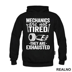 Mechanic Are Not Tired, They Are Exhausted - Radionica - Majstor - Majica