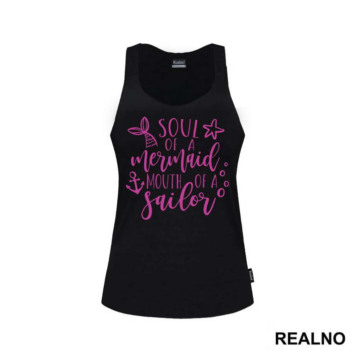 Soul Of A Mermaid Mouth Of A Sailor - Sirene - Mermaid - Majica