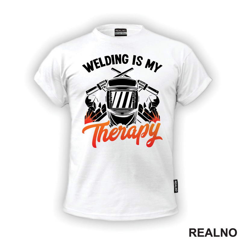 Welding Is My Therapy - Radionica - Majstor - Majica