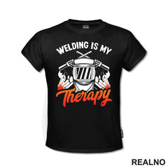 Welding Is My Therapy - Radionica - Majstor - Majica