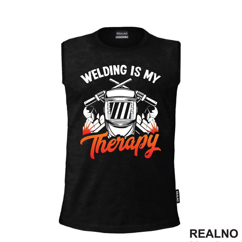 Welding Is My Therapy - Radionica - Majstor - Majica