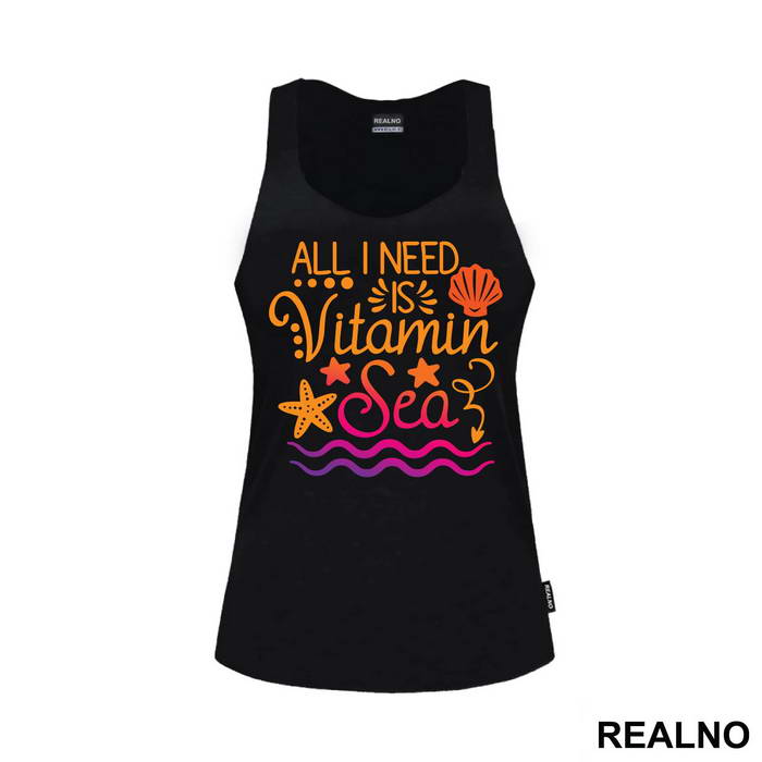 All I Need Is Vitamin Sea - Sirene - Mermaid - Majica