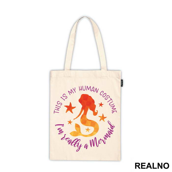 This Is My Human Costum I'm Realy A Mermaid - Sirene - Mermaid - Majica