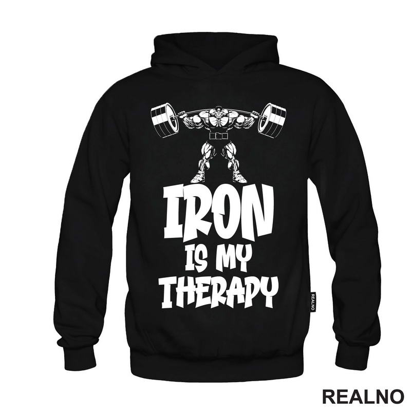 Iron Is My Therapy - Trening - Majica