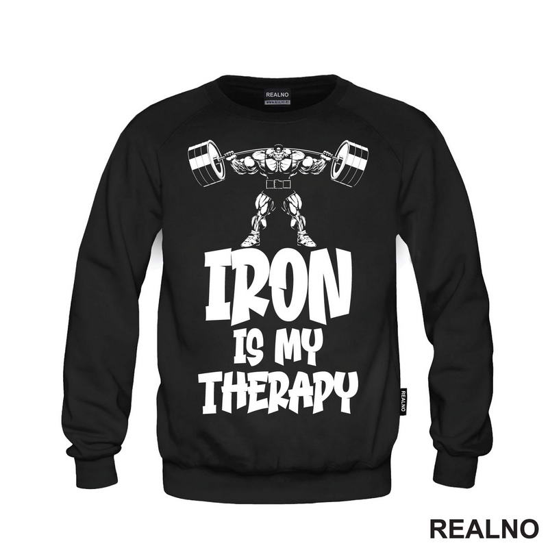Iron Is My Therapy - Trening - Majica