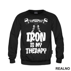 Iron Is My Therapy - Trening - Majica