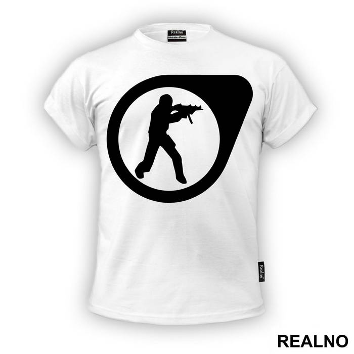 Black Target - Counter - Strike - CS - Majica