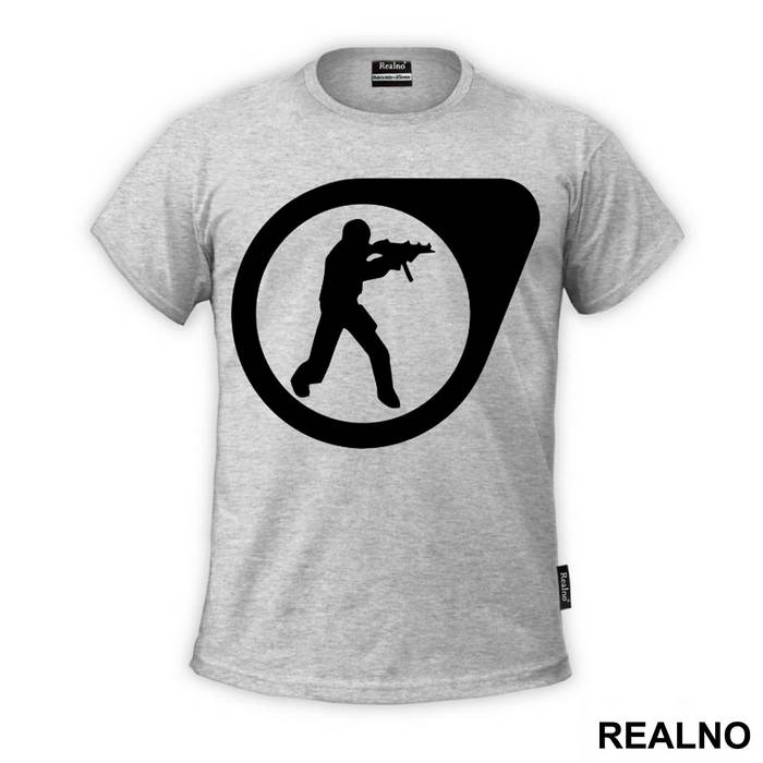 Black Target - Counter - Strike - CS - Majica