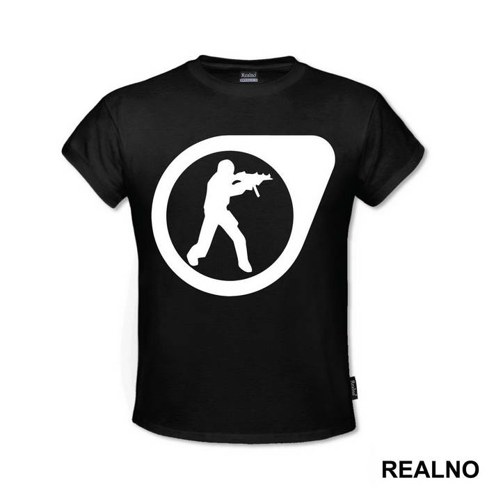 Black Target - Counter - Strike - CS - Majica
