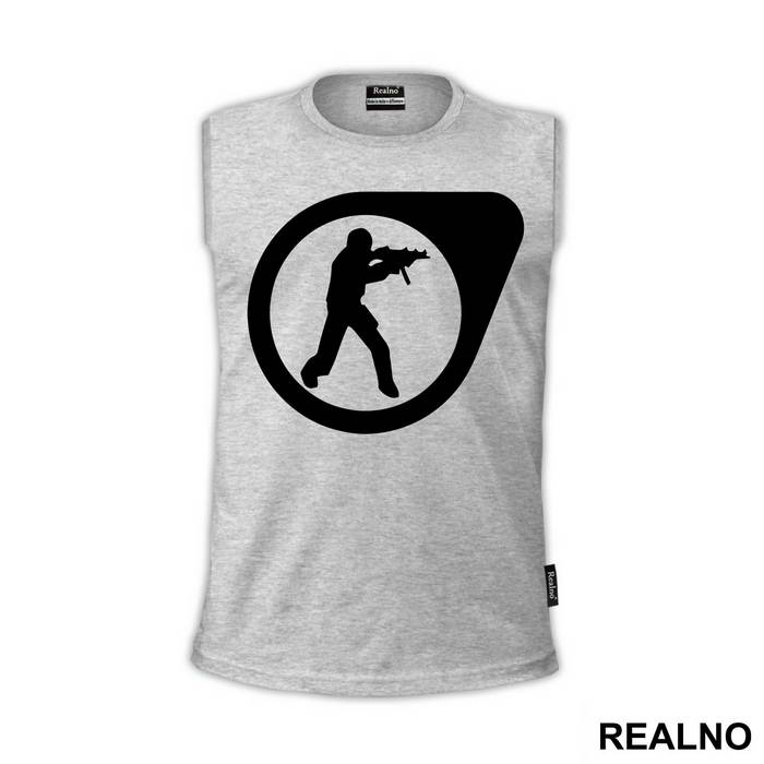 Black Target - Counter - Strike - CS - Majica