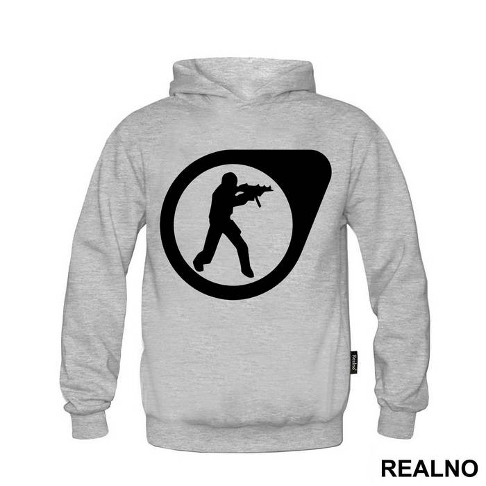 Black Target - Counter - Strike - CS - Majica