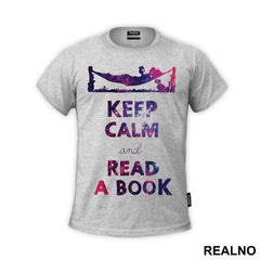 Keep Calm And Read A Book - Geek - Majica