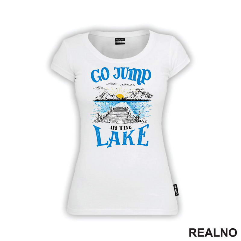 Go Jump In The Lake - Kampovanje - Priroda - Nature - Majica