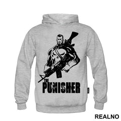 Man, Gun And Logo - Punisher - Majica