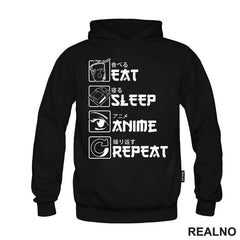 Eat, Sleep, Anime, Repeat - Symbols