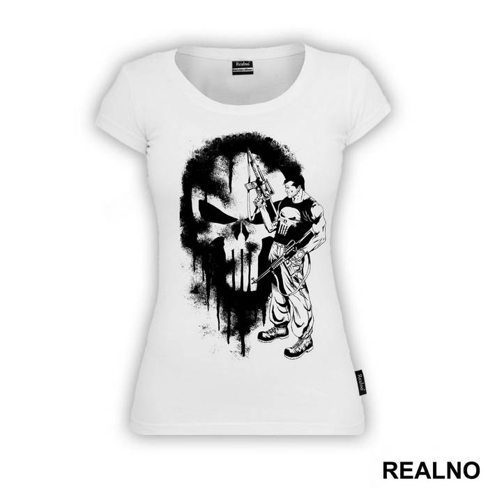 Skull And Guy - Punisher - Majica
