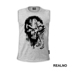 Skull And Guy - Punisher - Majica