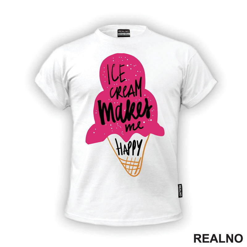 Ice Cream Make Me Happy - Hrana - Food