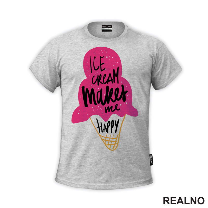 Ice Cream Make Me Happy - Hrana - Food