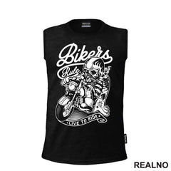 Bikers Rule Live to Ride - Motori