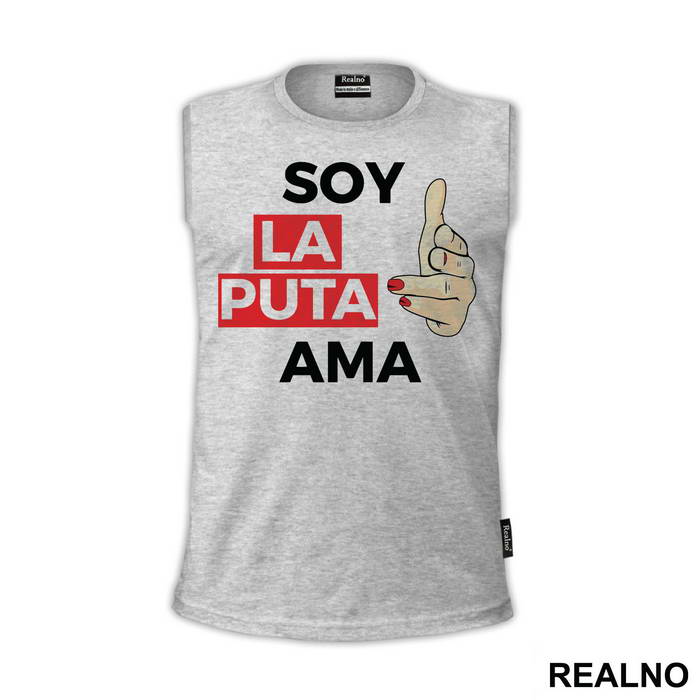 Soy La Puta Ama - Fingers Pointing - La Casa de Papel - Money Heist - Majica