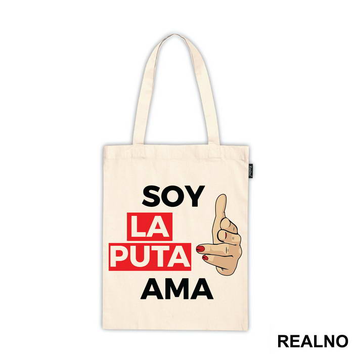 Soy La Puta Ama - Fingers Pointing - La Casa de Papel - Money Heist - Majica
