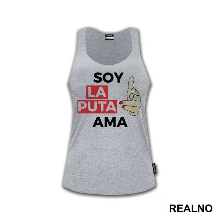 Soy La Puta Ama - Fingers Pointing - La Casa de Papel - Money Heist - Majica