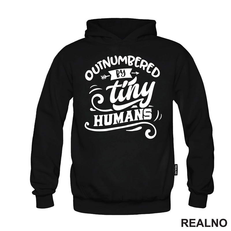 Outnumbered By Tiny Humans - Humor - Mama i Tata - Ljubav