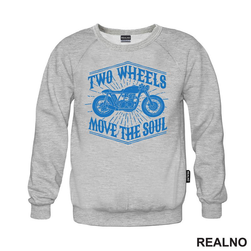 Two Wheels Move The Soul - Blue - Motori