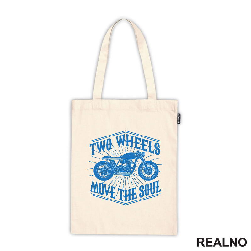 Two Wheels Move The Soul - Blue - Motori