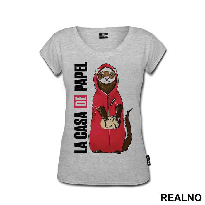 Sofia With The Mask - La Casa de Papel - Money Heist - Majica