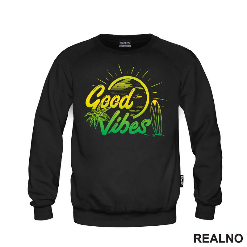 Good Vibes - Yellow and Green - Planinarenje - Kampovanje - Priroda - Nature