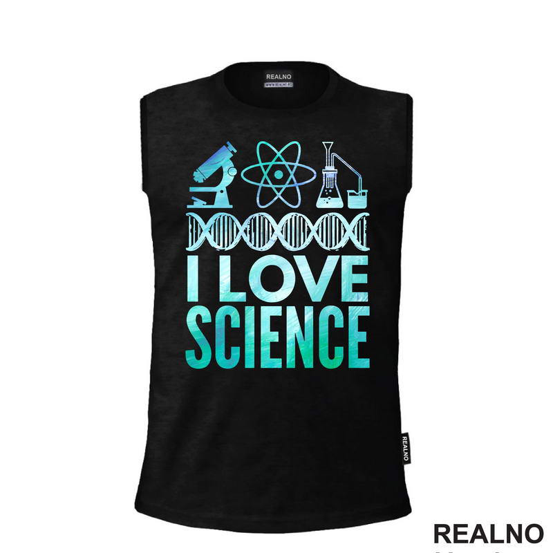 I Love Science - Colors - Geek