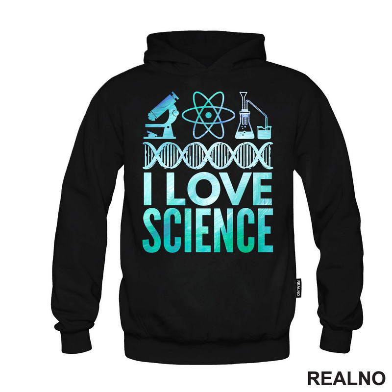 I Love Science - Colors - Geek