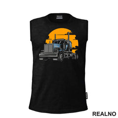 Truck And The Sunset - Kamion - Kamiondžija