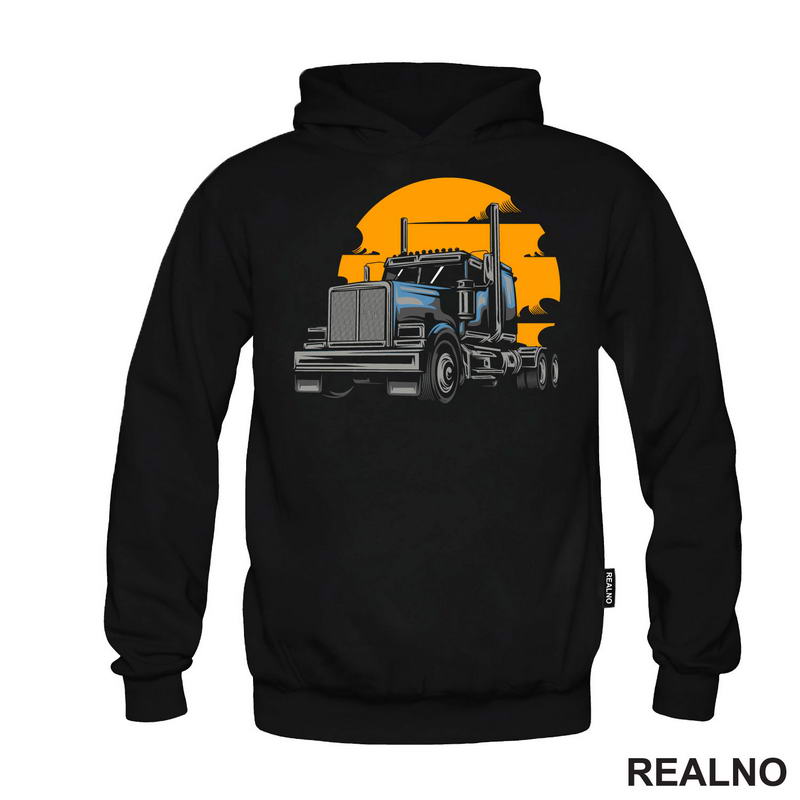 Truck And The Sunset - Kamion - Kamiondžija