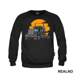 Truck And The Sunset - Kamion - Kamiondžija
