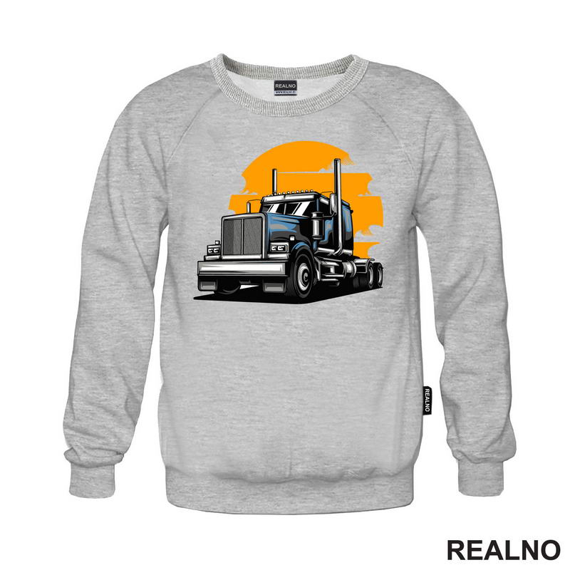 Truck And The Sunset - Kamion - Kamiondžija