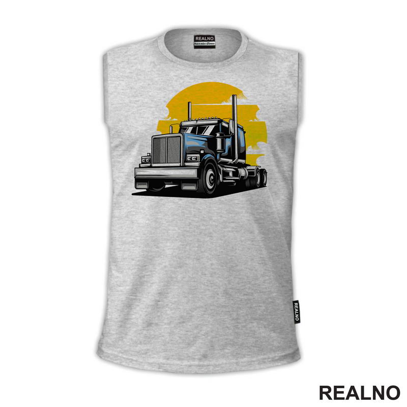 Truck And The Sunset - Kamion - Kamiondžija