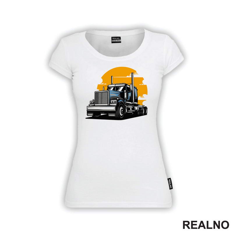 Truck And The Sunset - Kamion - Kamiondžija