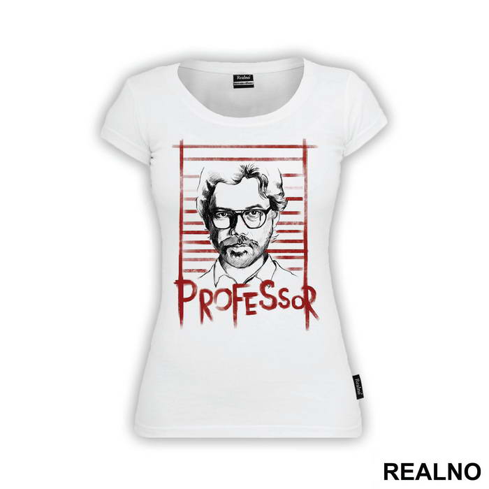 Professor - Profesor Red Lines - La Casa de Papel - Money Heist - Majica