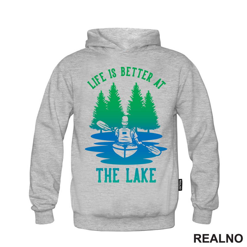 Life Is Better At The Lake - Green and Blue - Kampovanje - Priroda - Nature