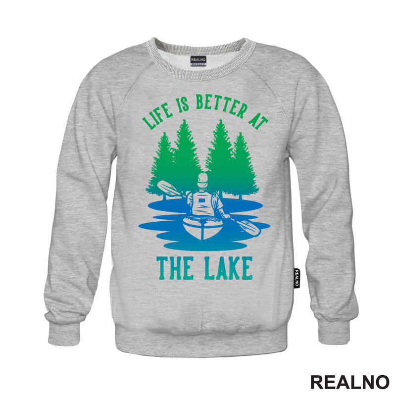 Life Is Better At The Lake - Green and Blue - Kampovanje - Priroda - Nature