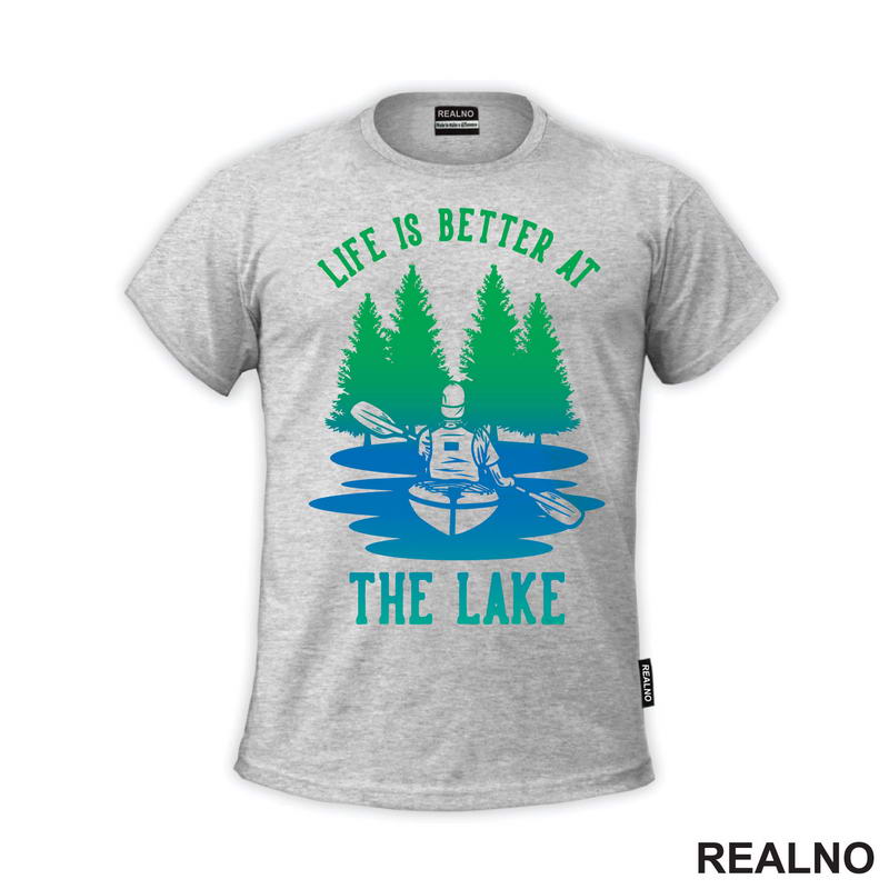Life Is Better At The Lake - Green and Blue - Kampovanje - Priroda - Nature